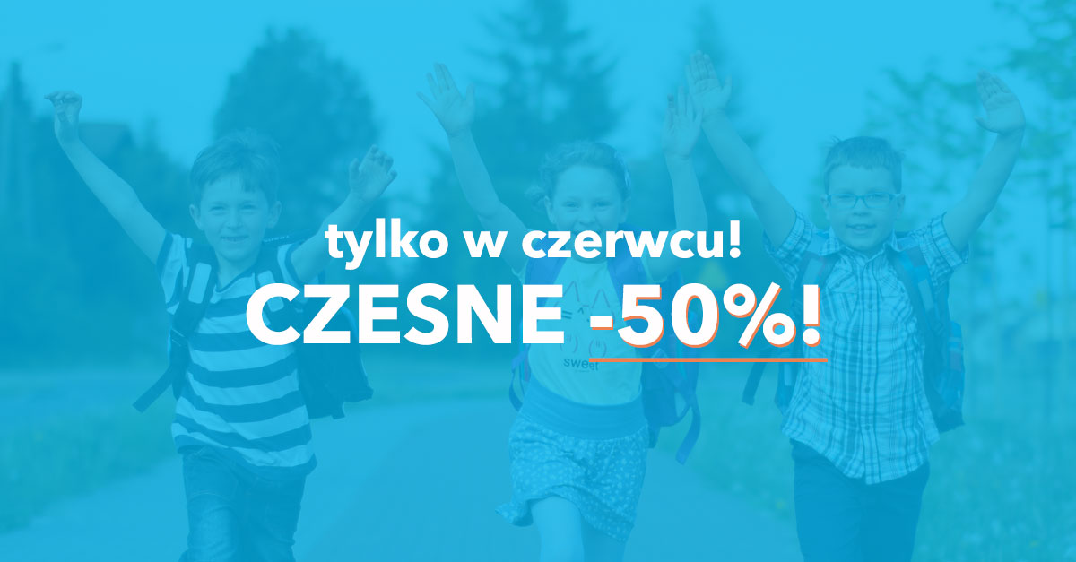 Czesne tańsze o połowę!