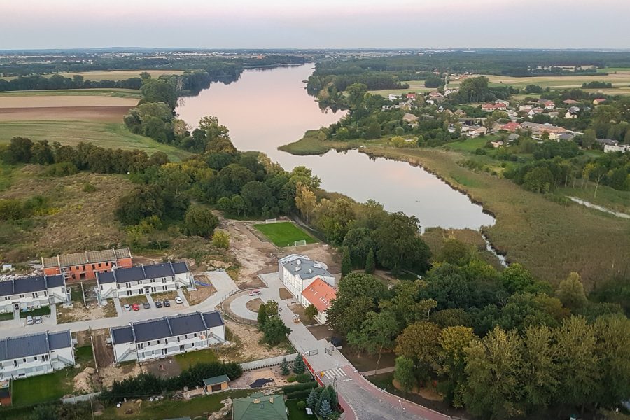 Zdjęcia szkoły z lotu ptaka