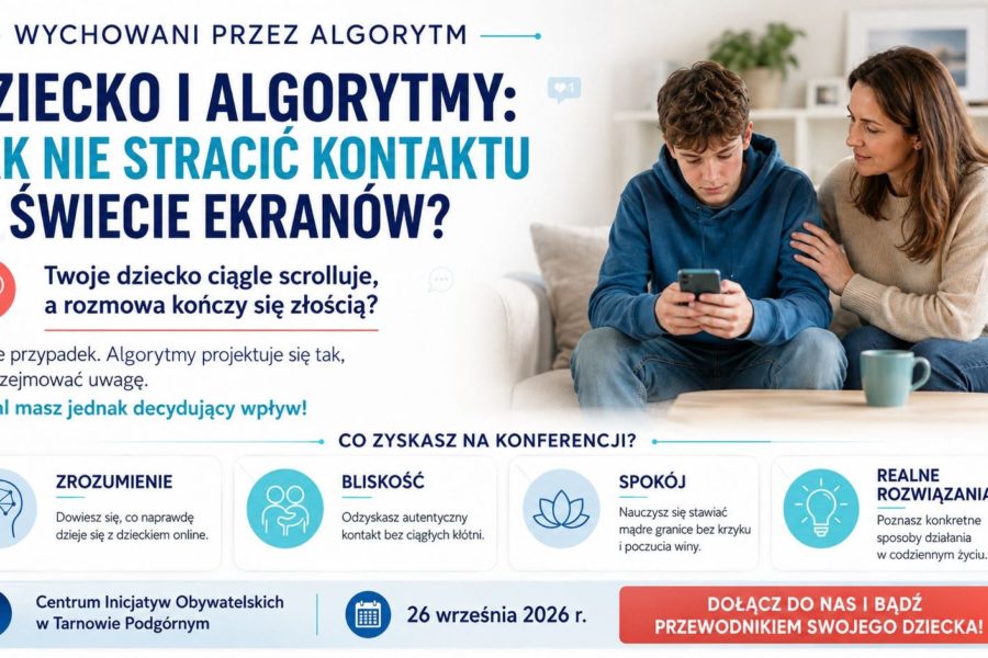 Konferencja Edukacyjna „Wychowani przez Algorytm”